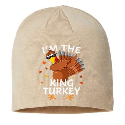 King Turkey Matching Outfit Thanksgiving Pajamas Family Sustainable Beanie