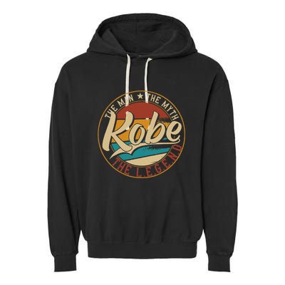 K.O.B.E The Man The Myth The Legend Garment-Dyed Fleece Hoodie