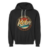 K.O.B.E The Man The Myth The Legend Garment-Dyed Fleece Hoodie