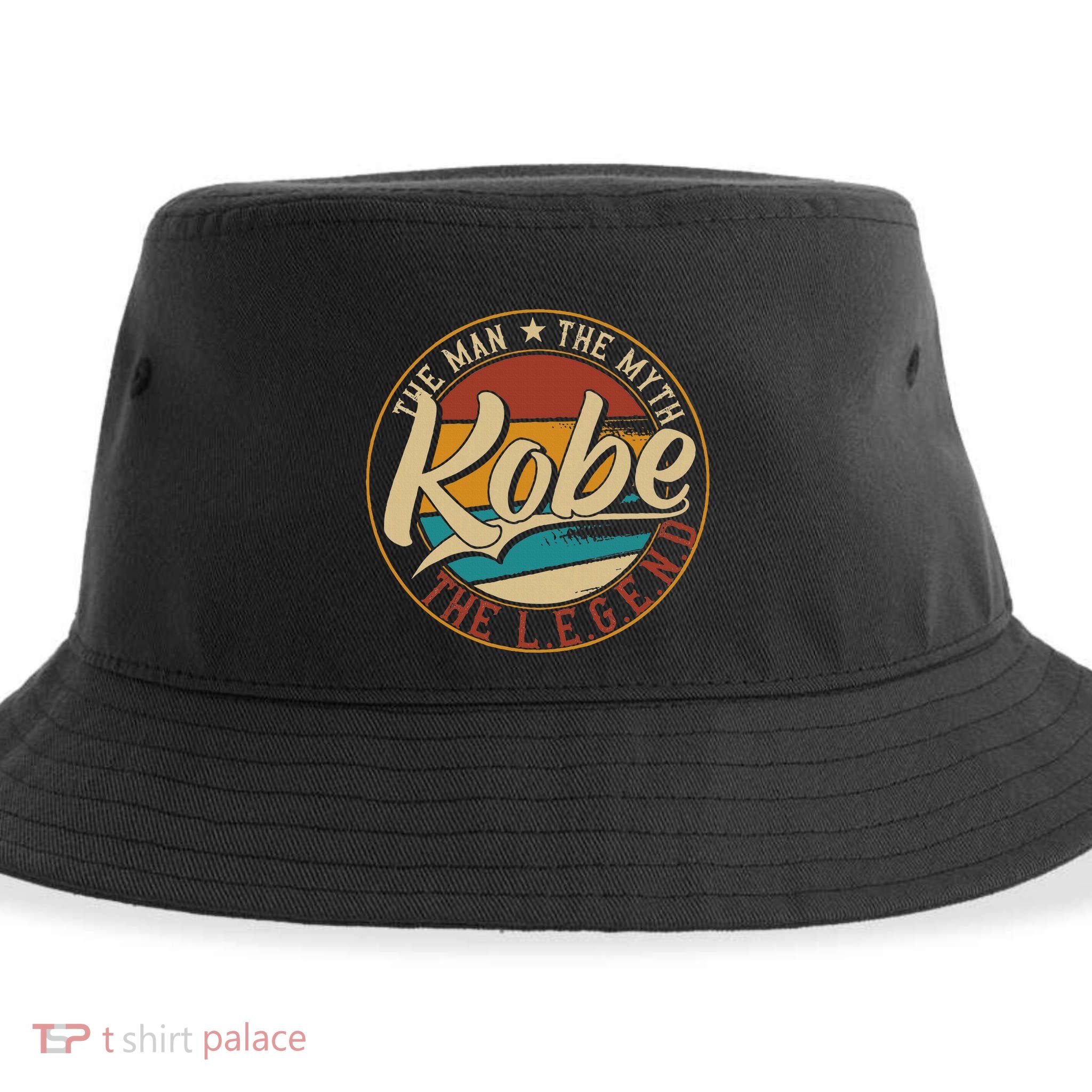K.O.B.E The Man The Myth The Legend Sustainable Bucket Hat