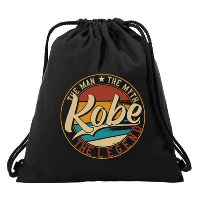 K.O.B.E The Man The Myth The Legend Drawstring Bag