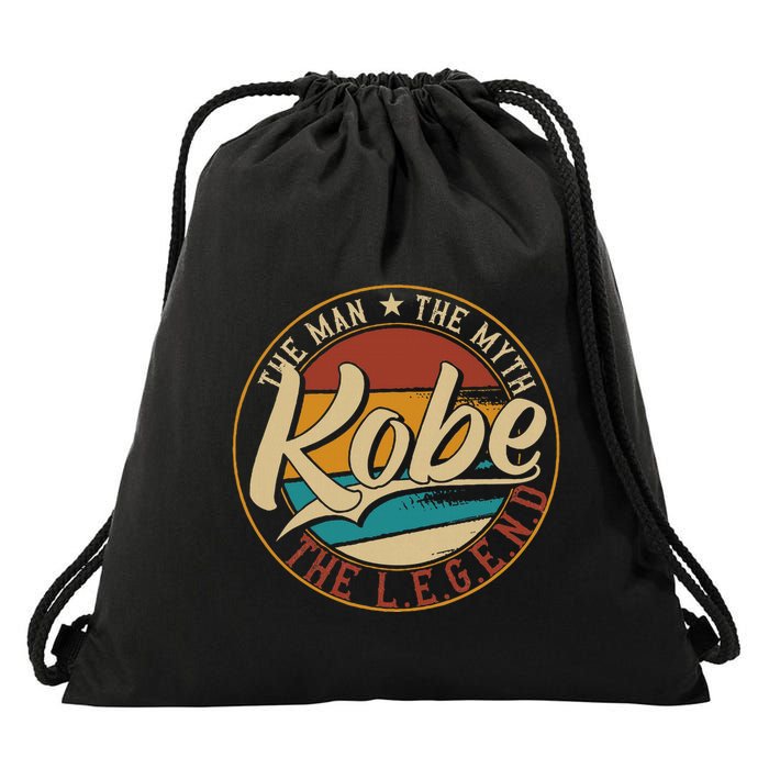 K.O.B.E The Man The Myth The Legend Drawstring Bag