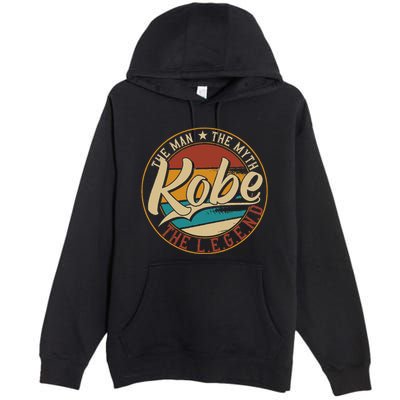 K.O.B.E The Man The Myth The Legend Premium Pullover Hoodie