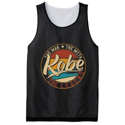 K.O.B.E The Man The Myth The Legend Mesh Reversible Basketball Jersey Tank