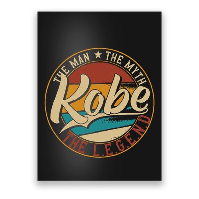 K.O.B.E The Man The Myth The Legend Poster