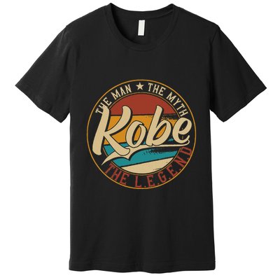 K.O.B.E The Man The Myth The Legend Premium T-Shirt