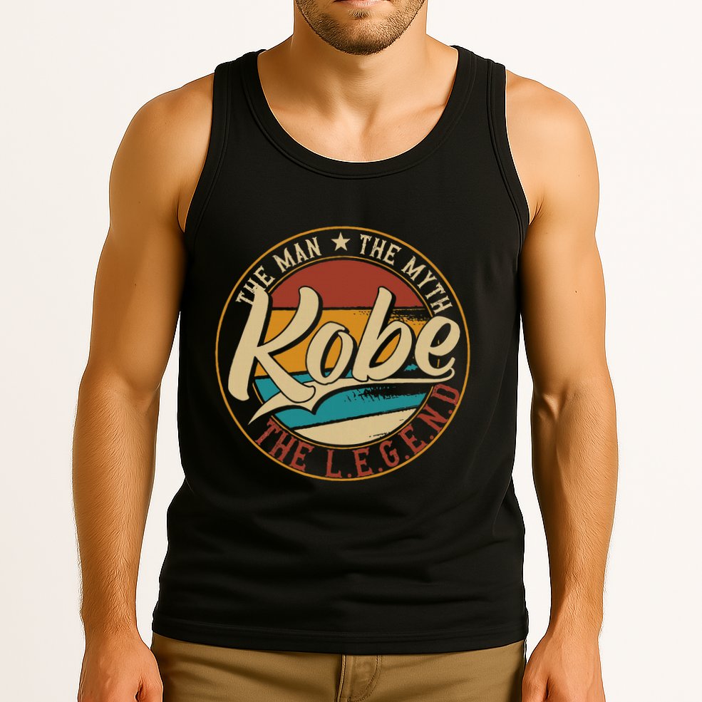 K.O.B.E The Man The Myth The Legend Tank Top