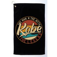K.O.B.E The Man The Myth The Legend Golf Towel