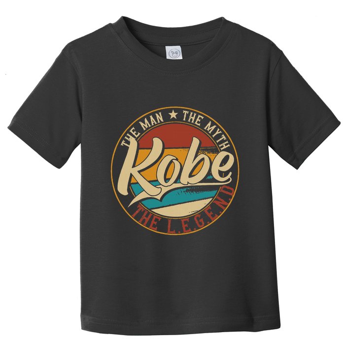 K.O.B.E The Man The Myth The Legend Toddler T-Shirt