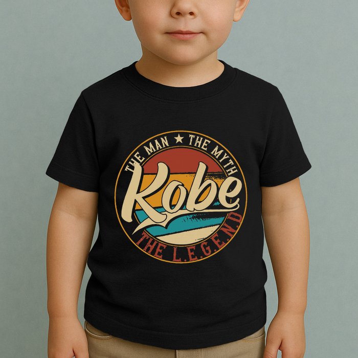 K.O.B.E The Man The Myth The Legend Toddler T-Shirt