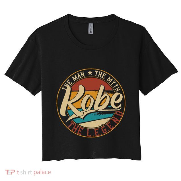 K.O.B.E The Man The Myth The Legend Crop Top