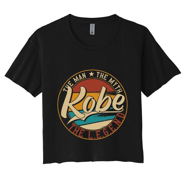K.O.B.E The Man The Myth The Legend Crop Top