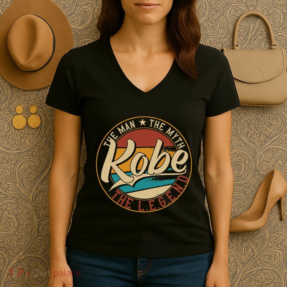 K.O.B.E The Man The Myth The Legend Women's V-Neck T-Shirt