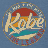 K.O.B.E The Man The Myth The Legend Garment-Dyed Sweatshirt