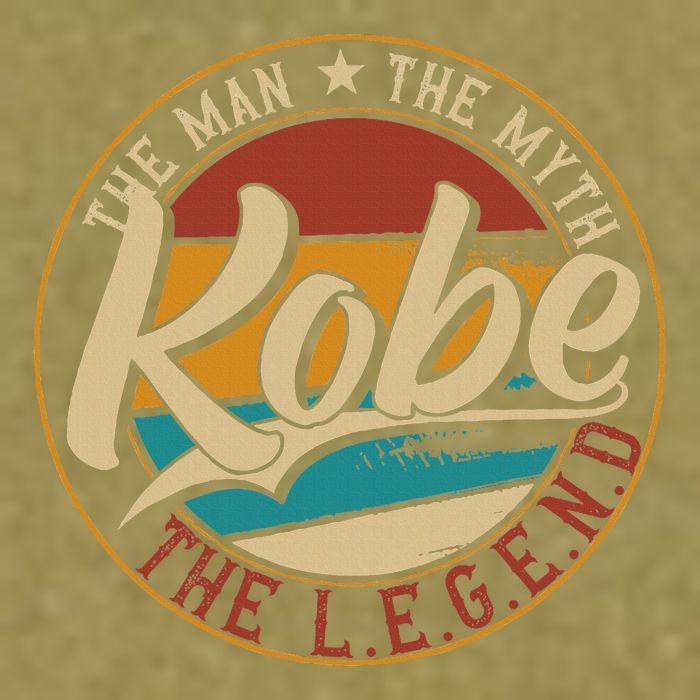 K.O.B.E The Man The Myth The Legend Garment-Dyed Women's Muscle Tee