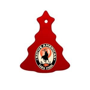 Kawia Tribe Native American Indian Pride Strong Gift Ceramic Tree Ornament