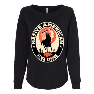 Kewa Tribe Native American Indian Pride Strong Cool Gift Womens California Wash Sweatshirt