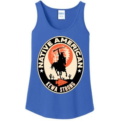 Kewa Tribe Native American Indian Pride Strong Cool Gift Ladies Essential Tank