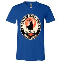 Kiowa Tribe Native American Indian Pride Strong Cute Gift V-Neck T-Shirt