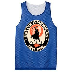 Kiowa Tribe Native American Indian Pride Strong Cute Gift Mesh Reversible Basketball Jersey Tank