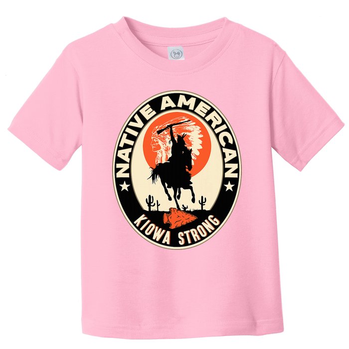 Kiowa Tribe Native American Indian Pride Strong Toddler T-Shirt