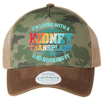 Kidney Transplant Organ Donor Transplantation Recipient Legacy Tie Dye Trucker Hat