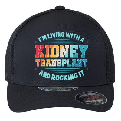 Kidney Transplant Organ Donor Transplantation Recipient Flexfit Unipanel Trucker Cap