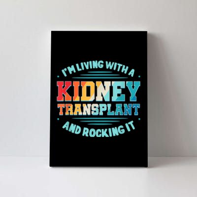 Kidney Transplant Organ Donor Transplantation Recipient Canvas