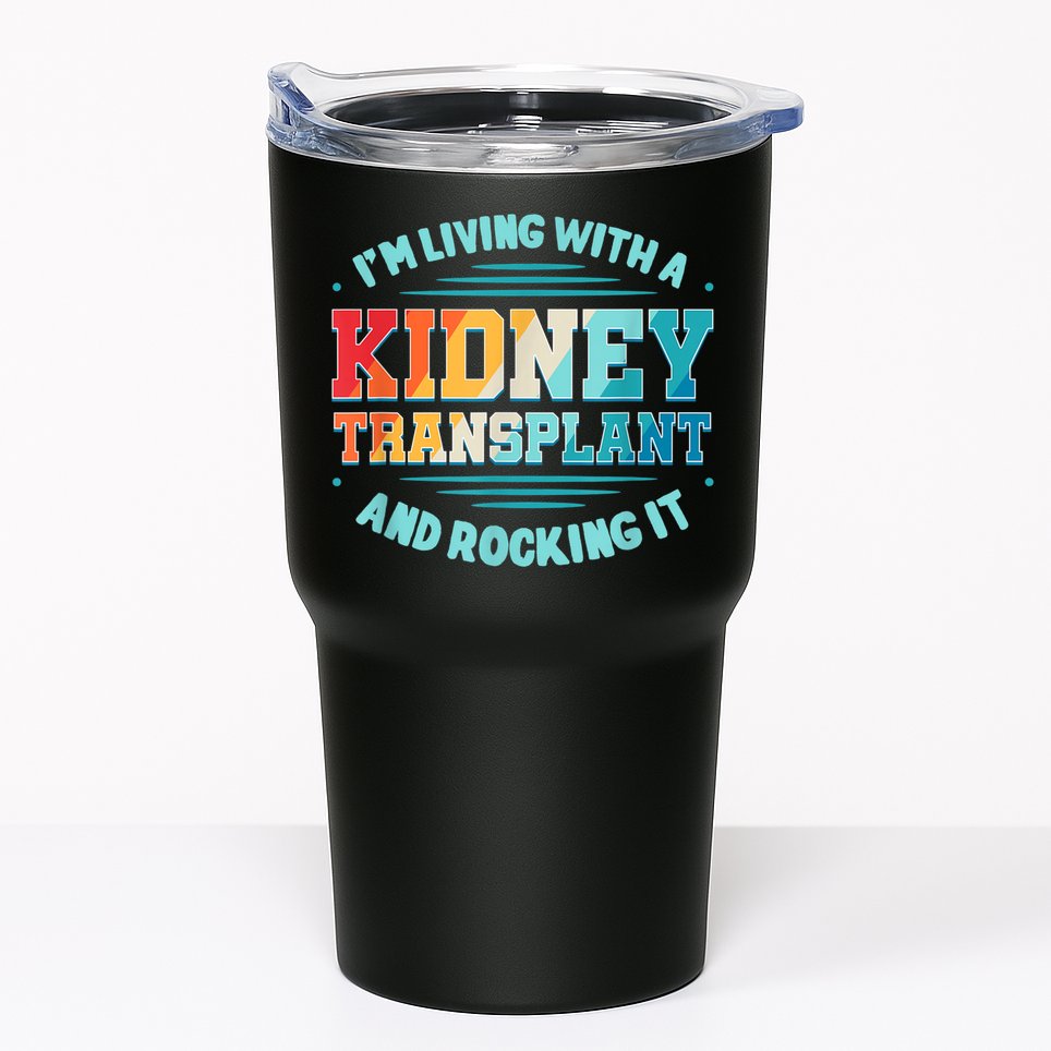 Kidney Transplant Organ Donor Transplantation Recipient Tumbler