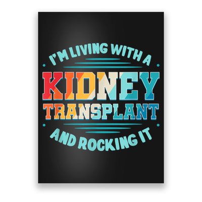 Kidney Transplant Organ Donor Transplantation Recipient Poster