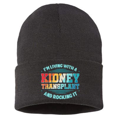 Kidney Transplant Organ Donor Transplantation Recipient Sustainable Knit Beanie