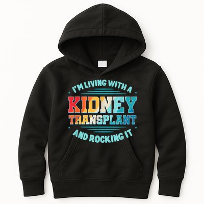 Kidney Transplant Organ Donor Transplantation Recipient Kids Hoodie