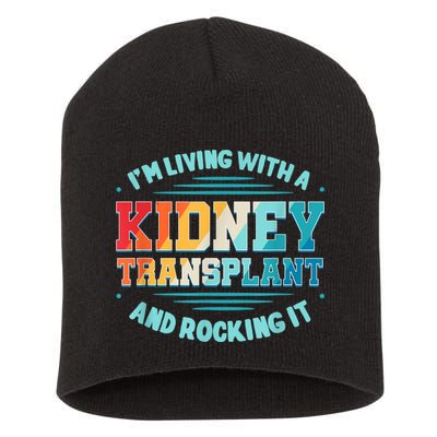 Kidney Transplant Organ Donor Transplantation Recipient Short Acrylic Beanie