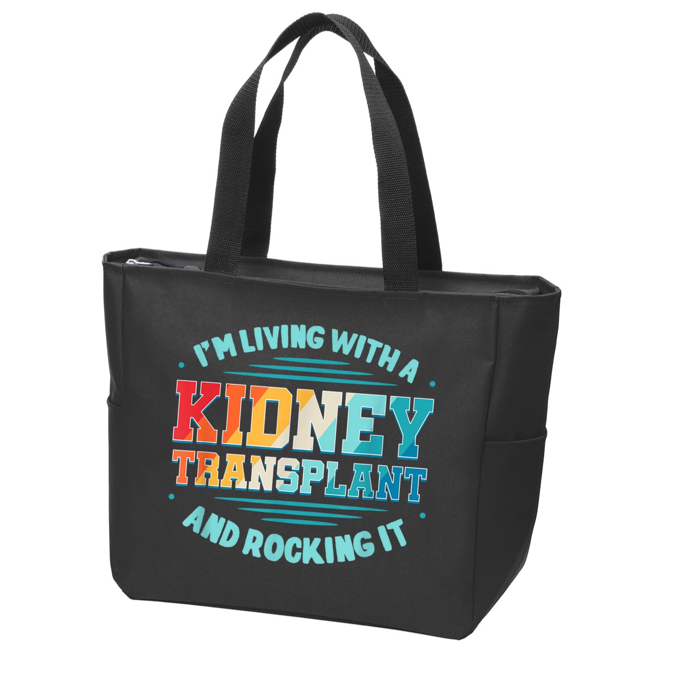 Kidney Transplant Organ Donor Transplantation Recipient Zip Tote Bag