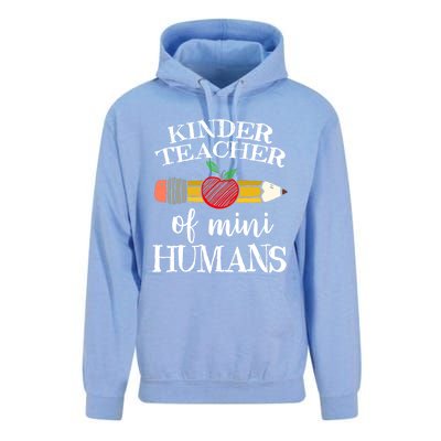 Kinder Teacher Of Mini Hu Kindergarten Team Funny Gift Meaningful Gift Unisex Surf Hoodie