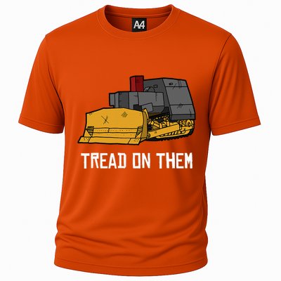 Killdozer Tread On Them Modified Bulldozer Tank Cooling Performance Crew T-Shirt