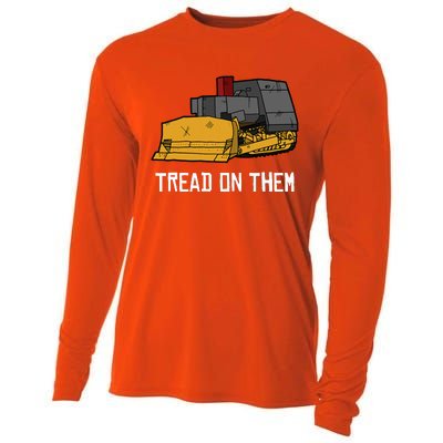 Killdozer Tread On Them Modified Bulldozer Tank Cooling Performance Long Sleeve Crew