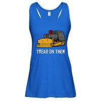 Killdozer Tread On Them Modified Bulldozer Tank Ladies Essential Flowy Tank