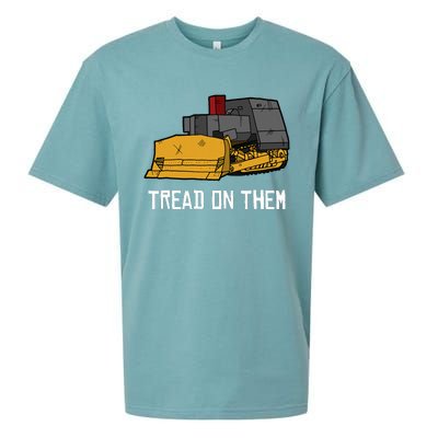 Killdozer Tread On Them Modified Bulldozer Tank Sueded Cloud Jersey T-Shirt