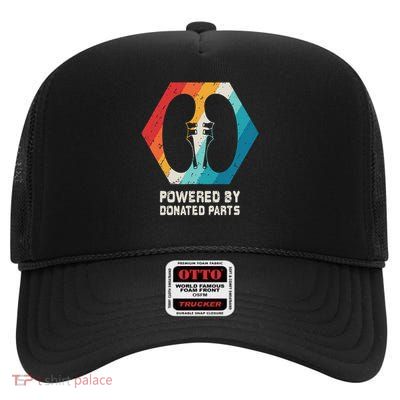 Kidney Transplant Organ Recipient Survivor Gift High Crown Mesh Back Trucker Hat