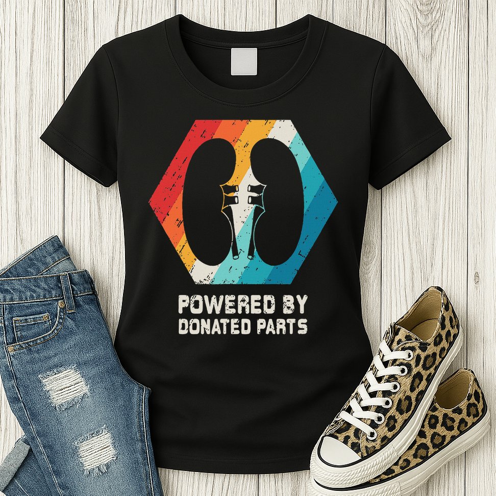 Kidney Transplant Organ Recipient Survivor Gift Womens T-Shirt