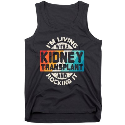 Kidney Transplant Organ Recipient Survivor Gift Tank Top