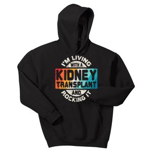 Kidney Transplant Organ Recipient Survivor Gift Kids Hoodie