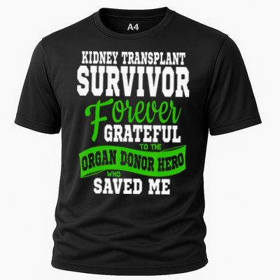 Kidney Transplant Organ Recipient Survivor Gift Performance Shirt