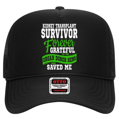 Kidney Transplant Organ Recipient Survivor Gift Trucker Hat