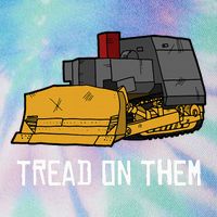 Killdozer Tread On Them Modified Bulldozer Tank Legacy Tie Dye Trucker Hat