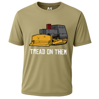 Killdozer Tread On Them Modified Bulldozer Tank Performance Shirt