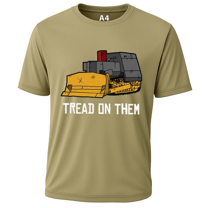 Killdozer Tread On Them Modified Bulldozer Tank Performance Shirt