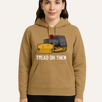 Killdozer Tread On Them Modified Bulldozer Tank Hoodie
