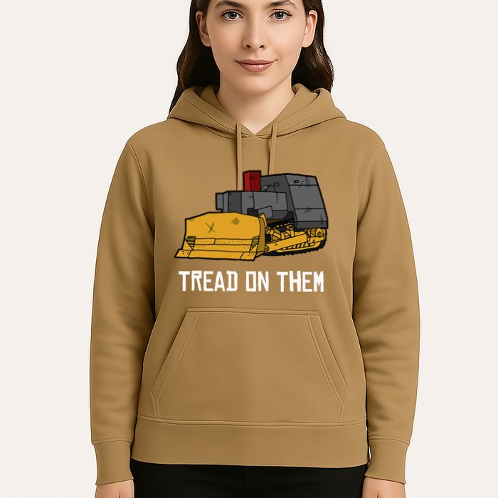 Killdozer Tread On Them Modified Bulldozer Tank Hoodie
